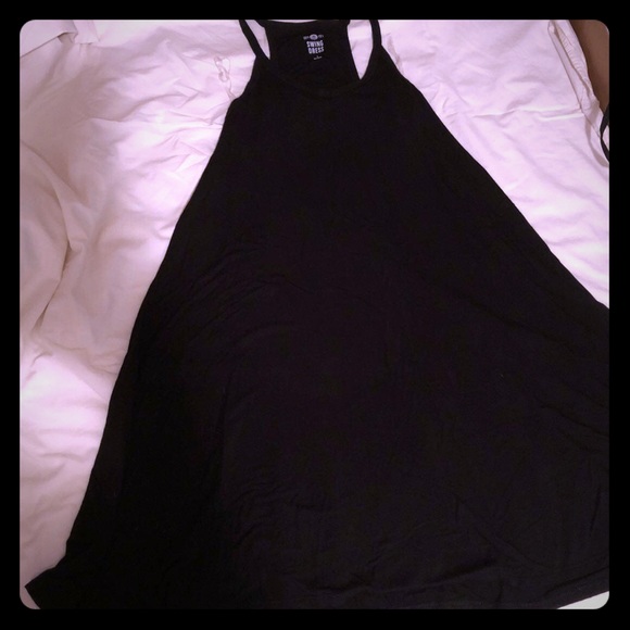 SO black soft swingy dress SZ S - Picture 1 of 3